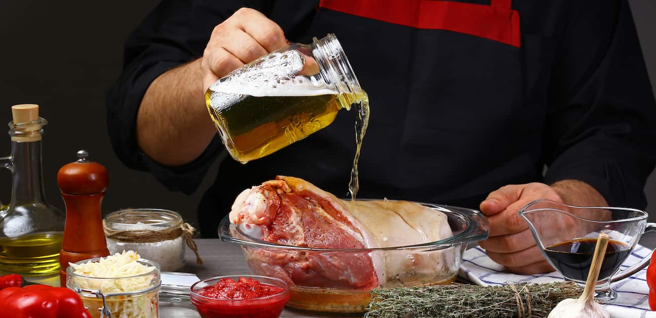 cooking with beer