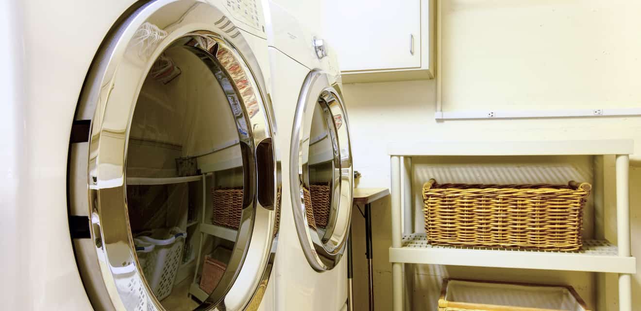 washer and dryer