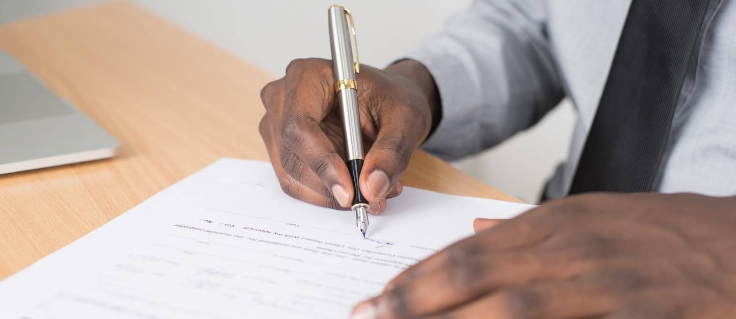 writing a letter