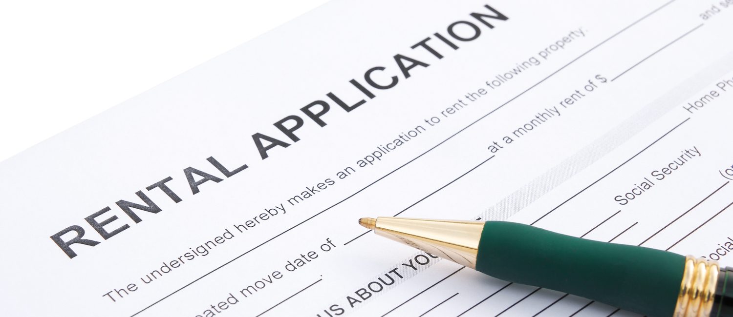 rental application form