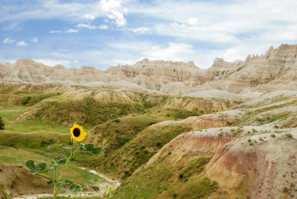 south dakota hills and landscape