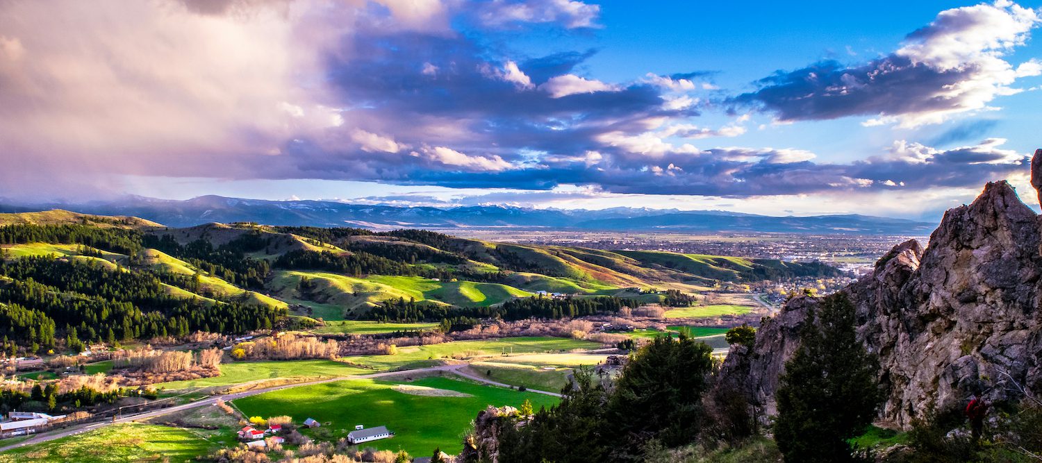 Sunset in Montana
