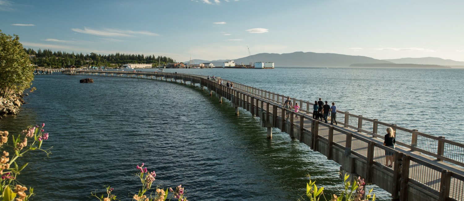 Bridge view in Bellingham, a Washington city full of pros and cons