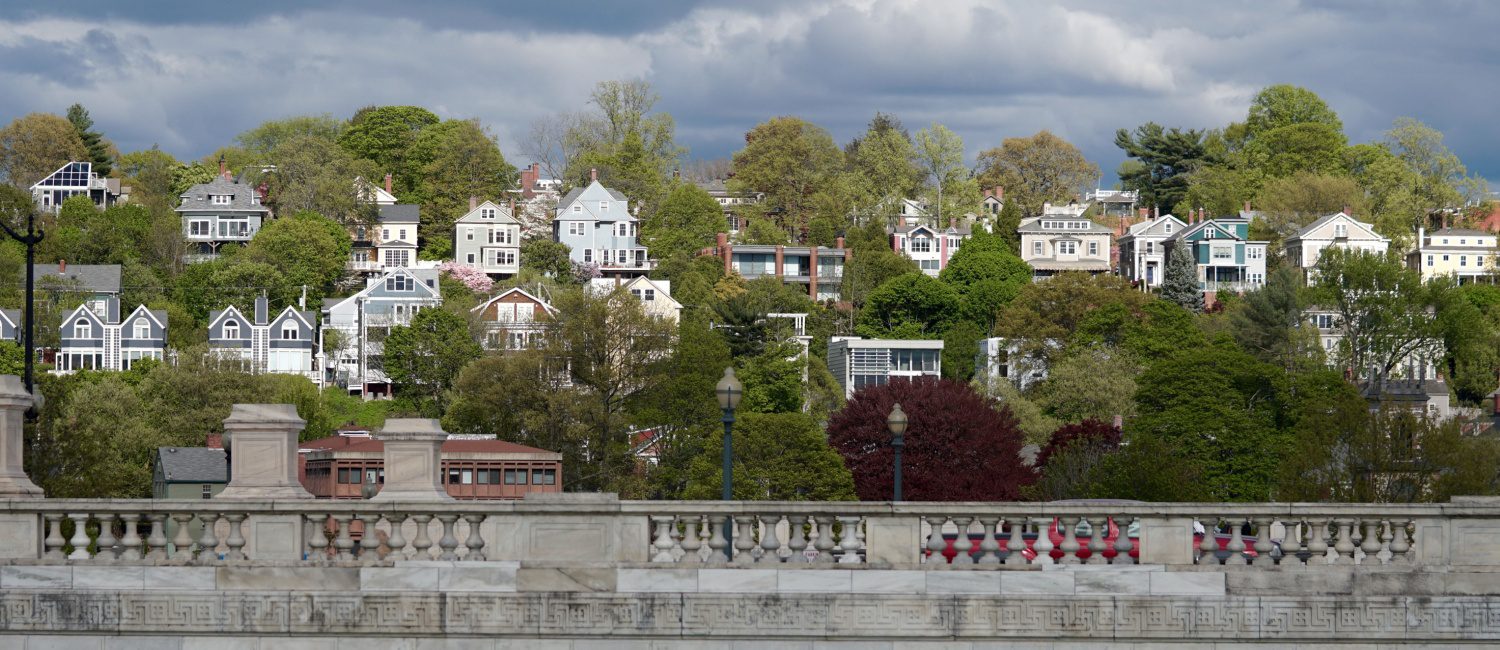 Overcast day in East Providence, a Rhode Island city full of pros and cons
